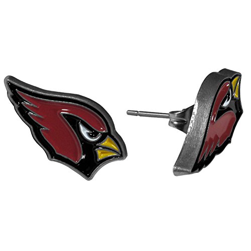 Siskiyou NFL Arizona Cardinals Unisex Sportsstud Earrings, Red, One Size