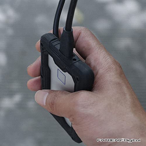 Image of Fat Bear Fatbear Tactical Military Grade Rugged Shockproof Armor Skin Case Cover For Samsung T7 Portable External Solid State Drives