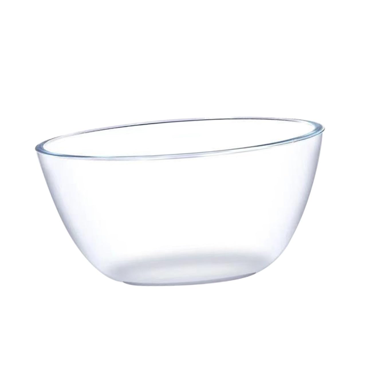 Bol à salade en verre borosilicaté grand volume pour simplifier la cuisine