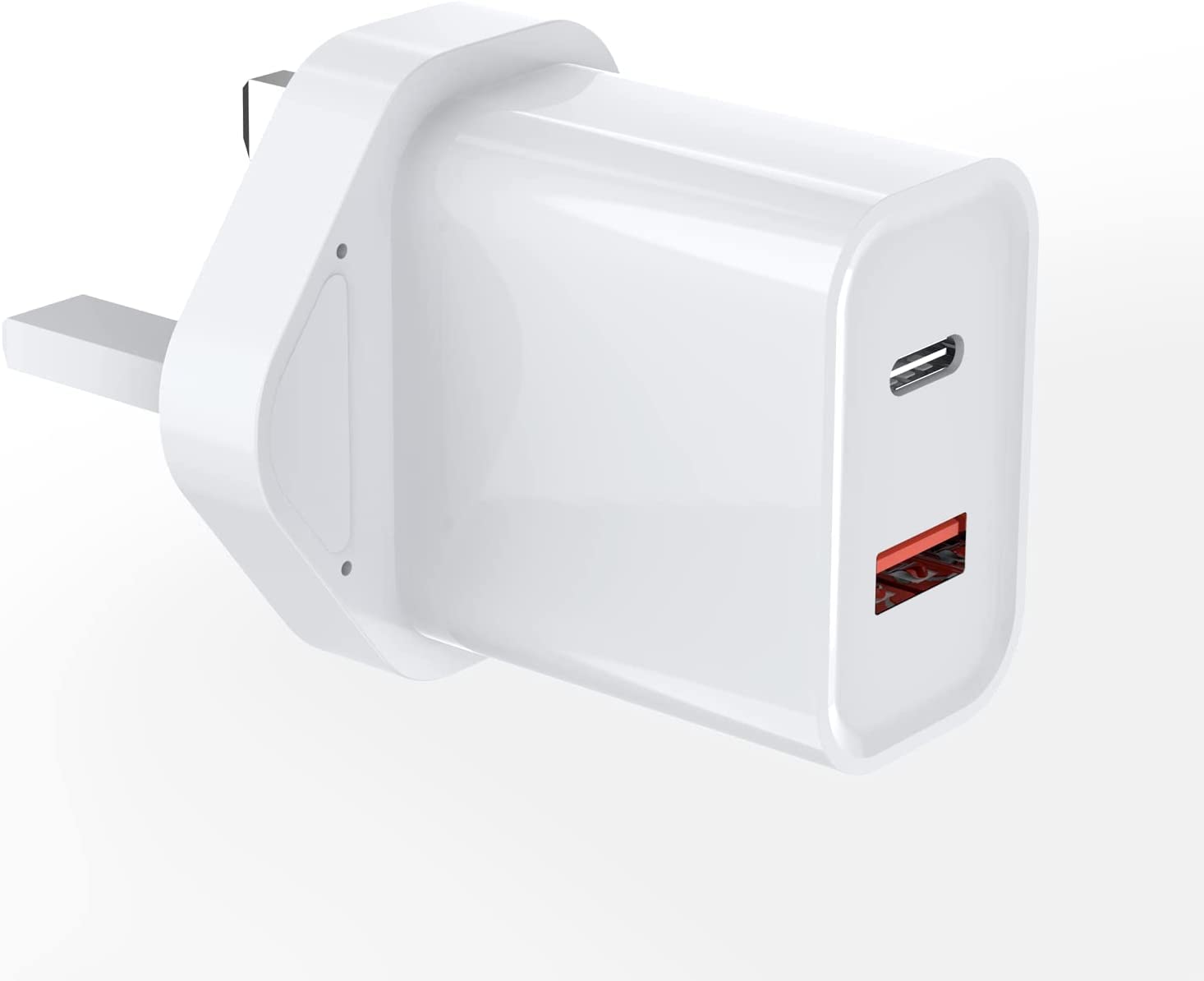 IPhone 20W PD Fast Charger for iPhone 15/15 Pro/15 Pro Max /14 Pro max /14 Pro /14/13, 20W Durable Dual Port QC+PD 3.0 Power Adapter