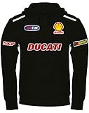 ducati sweatshirts sale S - Breite 54 cm Länge 69 cm Print & Design Sweatshirt Ducati Kapuzenpullover personalisierte (l, Schwarz)
