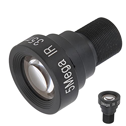 5MP Kameraobjektiv Weitwinkel-Single-Board-Objektiv F1.8 Optische Brennweite 35mm M12 für HD-Sicherheits-Webcam-Kamera – Bild 8