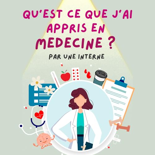 Page de couverture de Qu'est ce que j'ai appris en médecine ?