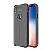 Produktbild Hexcbay Kompatibel mit iPhone X/XS Hülle, Ultra Dünn Soft Silikon Schutzhülle iPhone XR Bumper handyhülle Kratzfeste Soft TPU Anti Rutsch Hülle für iPhone XS MAX Case Cover (Iphone XR, Schwarz)