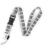 FUNCIONALIDADES: El Lanyard es perfecto para colgar tus llaves 🔑🗝️ y no perderlas teniéndolas siempre colgadas con tacto suave utilizándolo como llavero, puedes colgar tu cámara de video y fotos 📸 , tarjetas de identificación ID, llevar tu monedero e incluso colgar tu reproductor de música 🎶 🎧