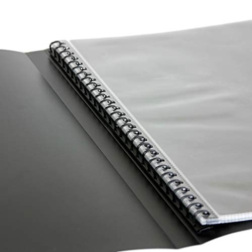 Image of Florence 8.5 inchx11 inch Blue Multiring Binder /Album with 10 Archival Acid Free Sheet Protectors