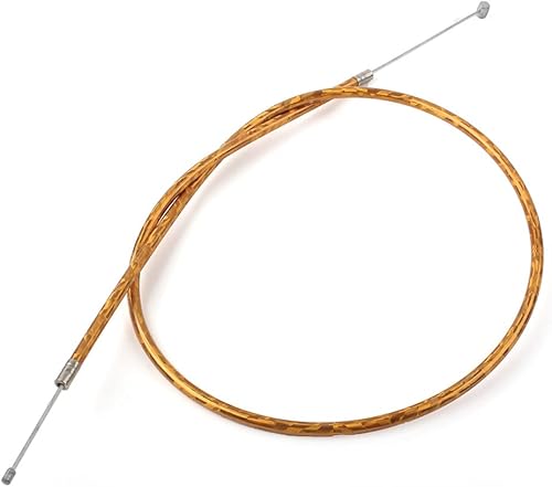 Miniatura 3 de GZYF Throttle Cable Gas Cable, Accelerator Cable 1pc (32.28'') For 43cc 47c 49cc Mini Moto ATV Dirt Super Pocket Bike Yellow