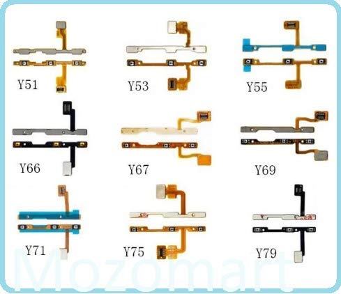 Power Button Switch Volume Button Mute On/Off Flex Cable for Vivo Y51 / Y53 / Y55 / Y66 / Y67 / Y69 / Y71 / Y75 / Y79 / Y83 (Y66) (with Seller Warranty)-image-45