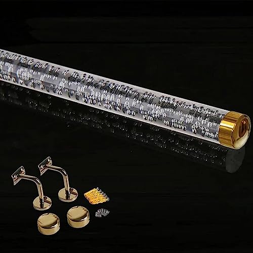Balustrades en acrylique cristal de prestige pour rampe moderne