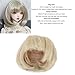 Doll Hair, Elegant Soft Breathable Mesh Doll Wig for 1/6 6.1-6.7 Inch Dolls (Matcha Green)