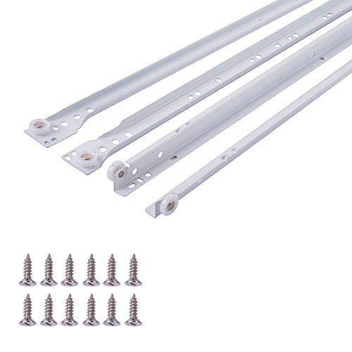 Amazon Basics Drawer Slides - 22-Inch, White...