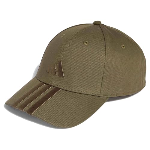 adidas Unisex Bball 3S Cap New Logo, Olive strata/Olive strata, M-L