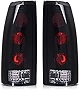 AUTOSAVER88 Tail Lights Compatible with 1995-1999 Chevy Tahoe/ 1992-1999 Chevy Suburban/ 88-00 GMC C/K Pickup/ 1992-1999 GMC Yukon / 99-00 Cadillac Escalade/ 88-98 Chevy C/K Pickup Taillights Assembly