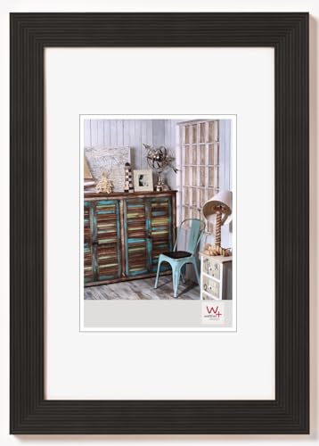 walther design Picture Frame Black 20 x 30 cm Grado Wooden Frame HI030B