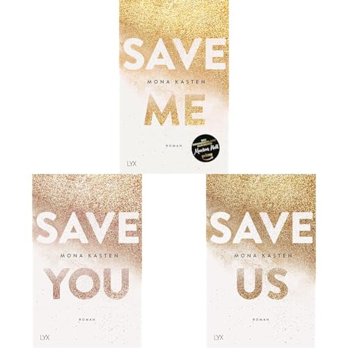 Bundle aus Save Me: Die Romanvorlage zur Amazon-Prime-Serie Maxton Hall (Maxton Hall Reihe, Band 1) + Save You: Roman (Maxton Hall Reihe, Band 2) + Save Us: Roman (Maxton Hall Reihe, Band 3)
