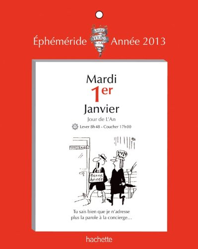 Télécharger éphéméride Vermot 2013 Francais PDF