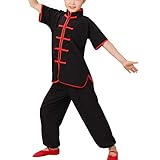 Daytwork Kinder Kung Fu Uniform Chinesische - Kampfsport Bekleidung Sets Schüler Jungen Traditionell Tai Chi Wushu Leistungskostüme Mädchen Sport Kleidung Trainingsanzüge
