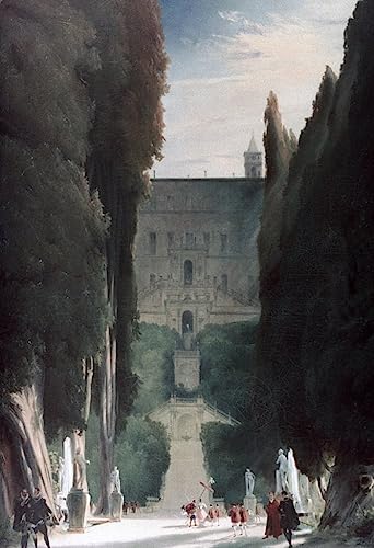 Tableau le Jardin de la Villa Deste pour créer une ambiance élégante dans votre salon