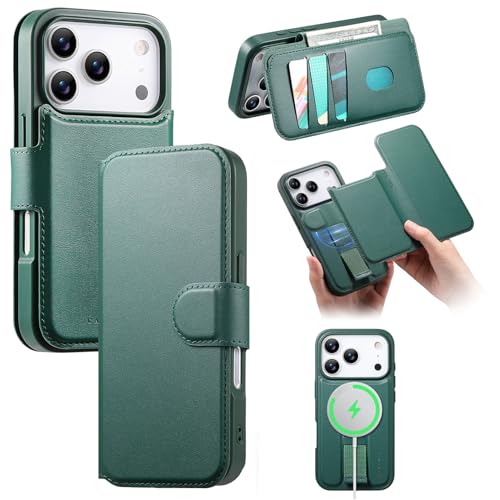 For 2025fiPhone 17ProP[X蒠^RFIDubLO CX[dΉ 2 in 1 O\U[ J[h[ X^h@\X}zP[XyMYHzACtH17v lC y ֗ ho ϏՌ 