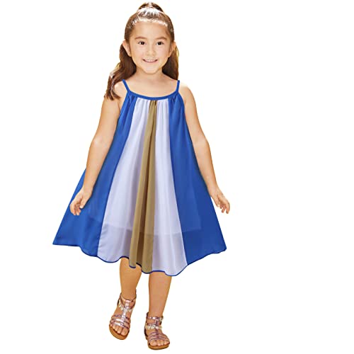 Little Girl Christmas Sweater Toddler Girls Child Sleeveless Prints Summer Beach Sundress Teenage Girls Dresses3