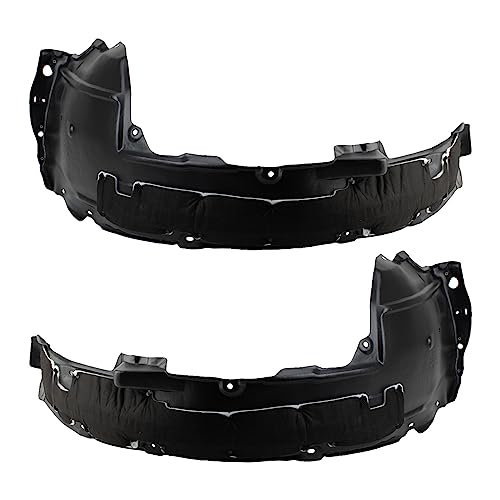 TRQ Front Inner Fender Liner Set Compatible with 2012-2014 Honda CR-V