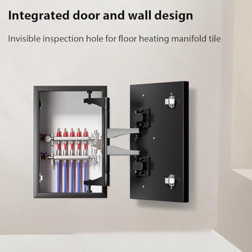 Porta di accesso versatile in metallo per la casa, 35 x 90 cm, ideale per manutenzione idraulica e ispezione antincendio, pannello di accesso per riparazioni domestiche facili