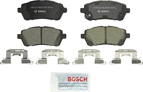 BOSCH BC1454 QuietCast Premium Ceramic Disc Brake Pad Set - Compatible with Select Ford Fiesta; FRONT