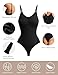 Yeshape Shapewear Bodysuits for Women Seamless Bodysuit Tummy Control Body Shaper Compression Butt Lift One Piece Slim Low Back V Neck Body Suit Light Fashion Trendy Outfits (Black Thong,L)