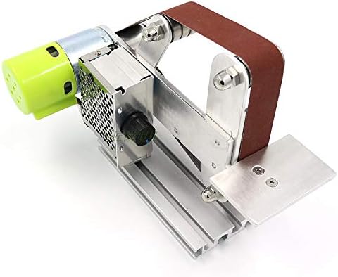 DIY Micro Belt Machine Electric Mini Polishing Sanding Machine Bench Sander