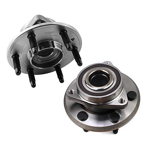 Autoround 513277 Wheel Hub Bearing Assembly Fit for GMC Acadia 07-16, Chevy Traverse 09-17, Buick Enclave 08-17, Saturn Outlook 07-10 6 Lug, for Both Passenger & Driver Side [2-Pack]