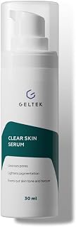 GELTEK Clear Skin Serum | For Oily & Acne-Prone Skin | Brightens Complexion, Regulates Sebum, Fights Blemishes & Breakouts... Price In India