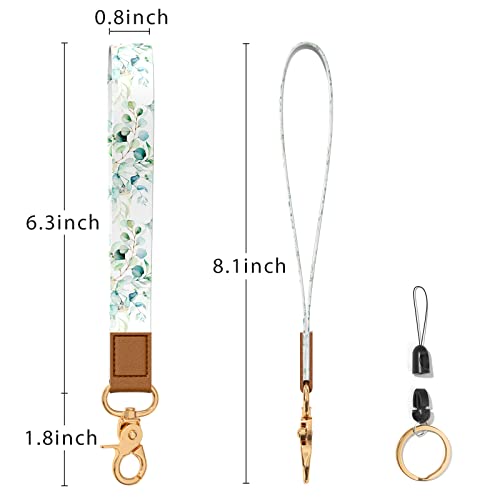 Image of Wrist Lanyard Key Chain, Wristlet Strap Keychain Holder for Women Men Car Keys Wallet Card Phone