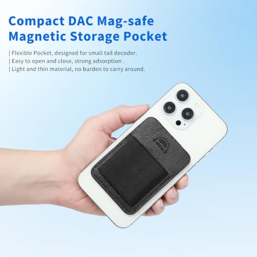 Funda magnética DAC para teléfono okcsc ideal para escuchar música con cables en la calle 4