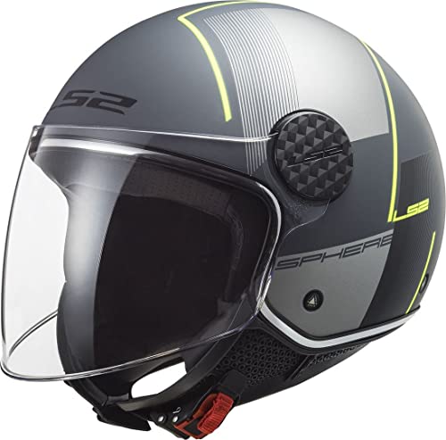 Casco moto jet LS2 ideal para ir al trabajo en scooter por el centro urbano talla S