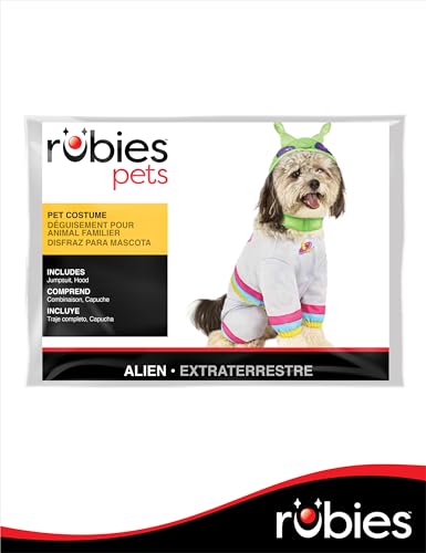 Costume d'alien avec capuche pour animal de compagnie Rubie's taille M