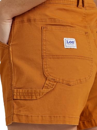 Lee Women's Legendary Carpenter Short Caramel 18 - image 2