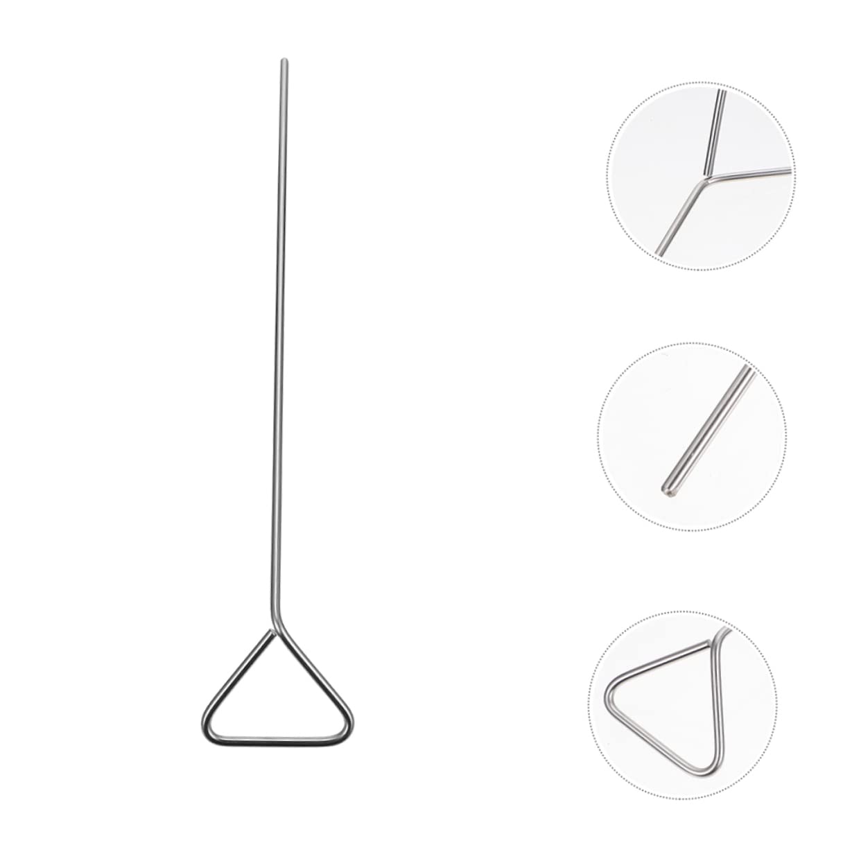 Veemoon 15pcs Stainless Steel Spreader Laboratory Tool for Wide Spreading Precision Coating and Microbiology Applications Lab Accessories Unique Shaped