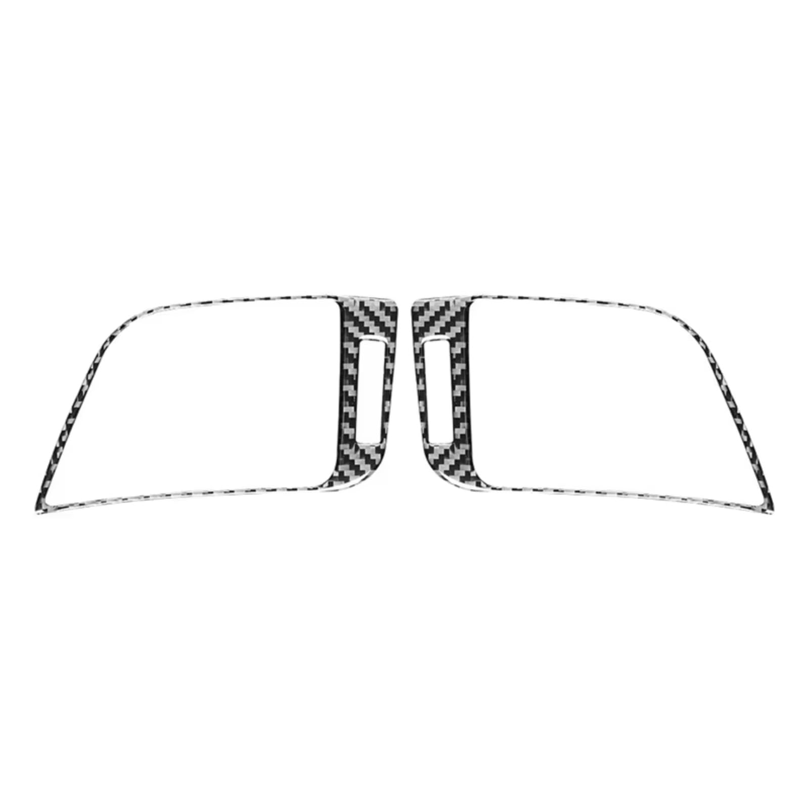 Air Vent Trim Compatible with Nissan for Sentra for Sylphy 2016 2017 2018 2019 Automotive Air Outlet Vent Trim Frame Interior Decoration Sticker