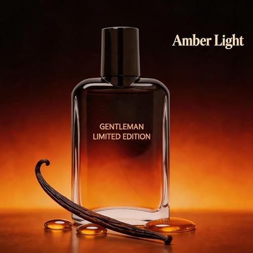 Image of AFLUXE Gentleman Limited Edition Eau de Parfum for Men, Luxury Amber Woody Spicy Cologne, Deep Long Lasting Fragrance, 3.3 fl oz (100 ml)
