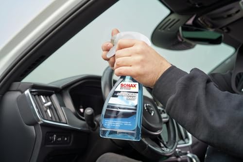 SONAX AntiBeschlagSpray (500 ml) Antibeschlag-Schutz für alle Glasscheiben und Kunststoffscheiben sorgt für eine rundum klare Sicht | Art-Nr. 03552410