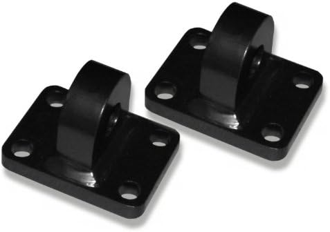 BILLET4X4 XD 3 TON Bumper Shackle MOUNTS - MACHINED (Pair) with Backing Plates
