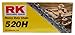 RK Racing Chain M520HD-114 (520 Series) 114-Links Standard Non O-Ring Chain with Connecting Link