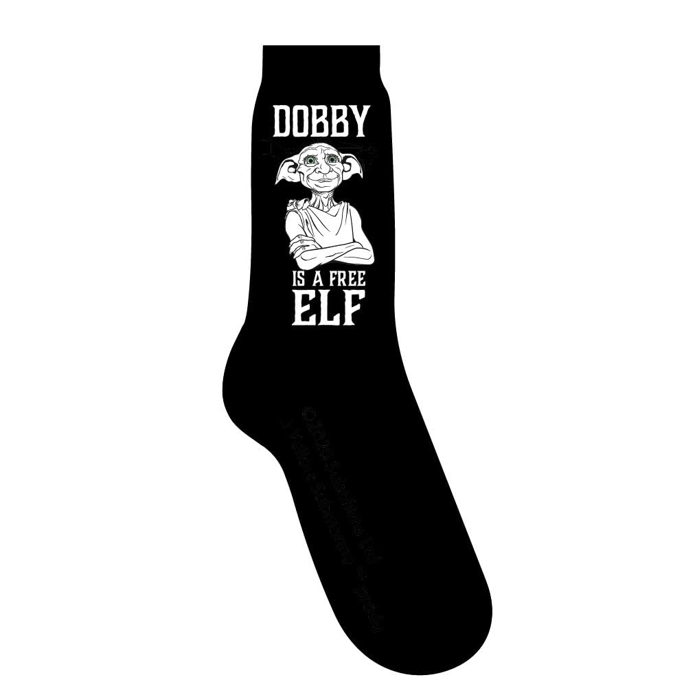 Spike Unisex Black Dobby Is A Free Elf Socks