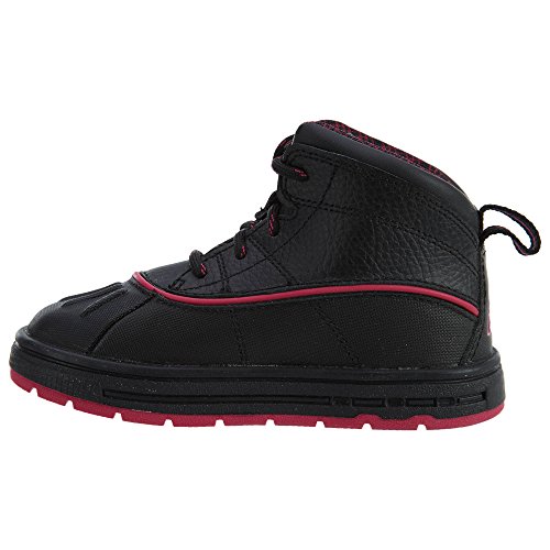 Nike Toddler's Woodside 2 High Black/Black-Fireberry (524878 001) - 7.54