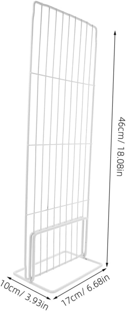 2sets Heavy Duty Metal Freezer Shelf Dividers Iron Refrigerator Partition Boards for Organized Storage for Supermarket Freezers and Home Use