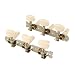uxcell 2 Pcs Musical Instruments Classical Guitar Right Left Tuning Peg Machine Head Tuners