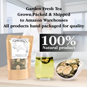 EidolonGreen [China Medicinal Herb] Organic Sun-Dried Bitter Melon Tea (Kugua/苦瓜/여주) Dried Bulk Herbs 3 oz (88g) Chinese Herbal 100% Nature Dried Loose Slice - Image 9