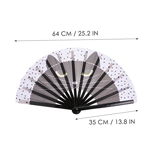 Abanico estilo japonés Alipis ventilador plegable y decoración de pared 3
