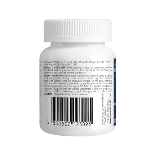 Neomeda Melatonin Sleep Herbal Blend - Natural Sleep Aid with 5mg Melatonin + Valerian, Chamomile, Passion Flower & Peppermint - Drug-Free Sleep Supplement, 90 Capsules - Image 4