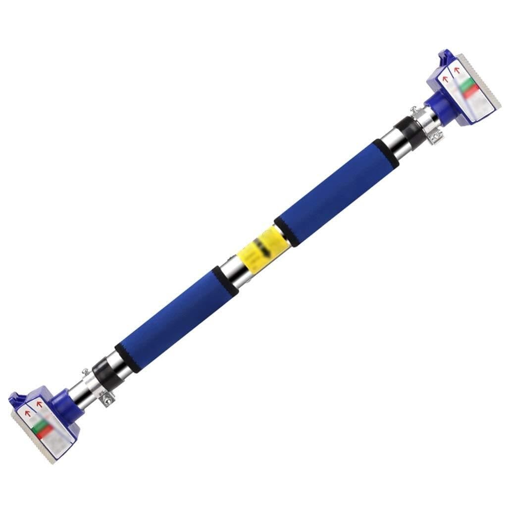 Portable Doorway Pull-Up Bar with Locking Mechanism Adjustable Length No Punch Fitness Equipment for Home Office